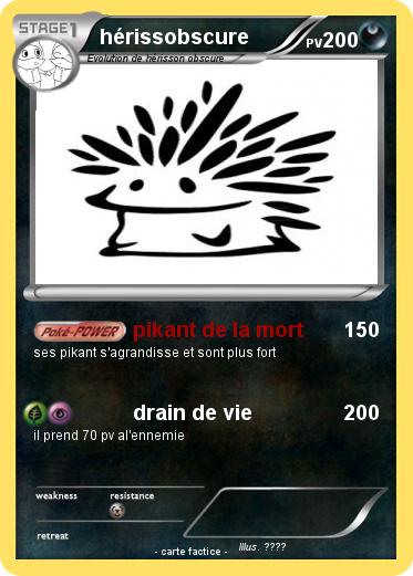 Pokemon hérissobscure