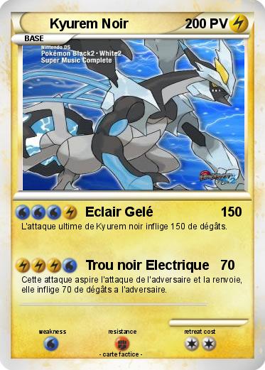 Pokemon Kyurem Noir