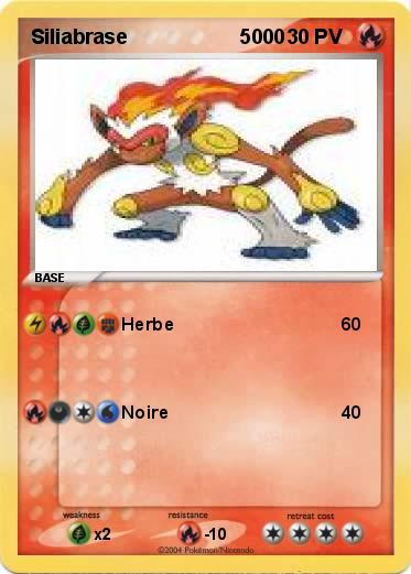 Pokemon Siliabrase                    5000               