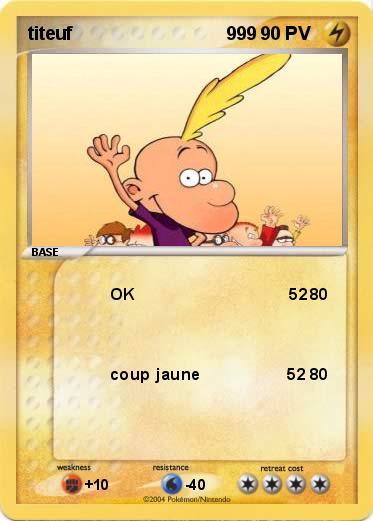 Pokemon titeuf                              999