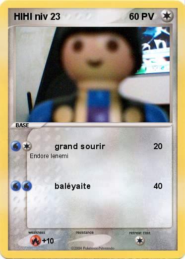 Pokemon HIHI niv 23
