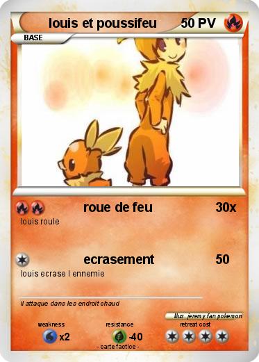 Pokemon louis et poussifeu