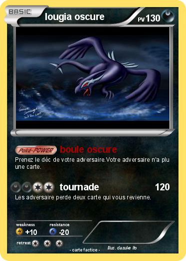 Pokemon lougia oscure