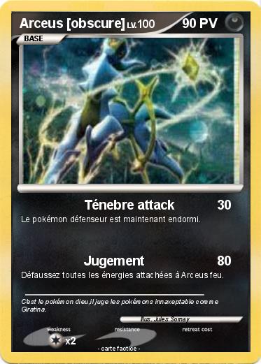 Pokemon Arceus [obscure]