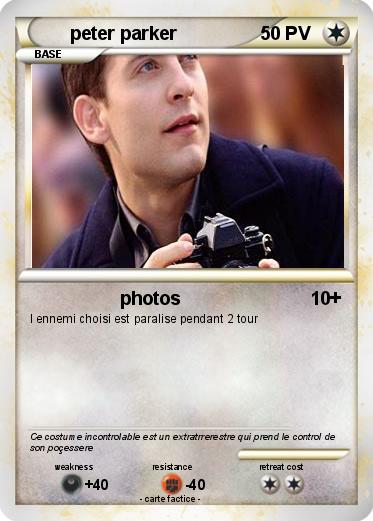 Pokemon peter parker