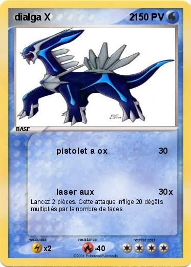 Pokemon dialga X                              2