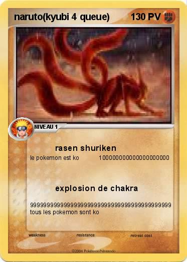 Pokemon naruto(kyubi 4 queue)