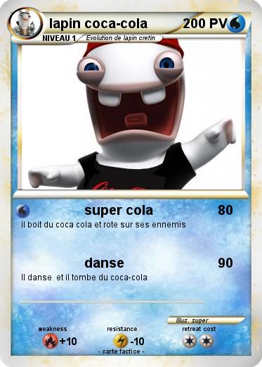 Pokemon lapin coca-cola