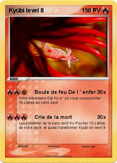 Pokemon Kyûbi level 8 