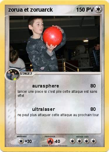 Pokemon zorua et zoruarck