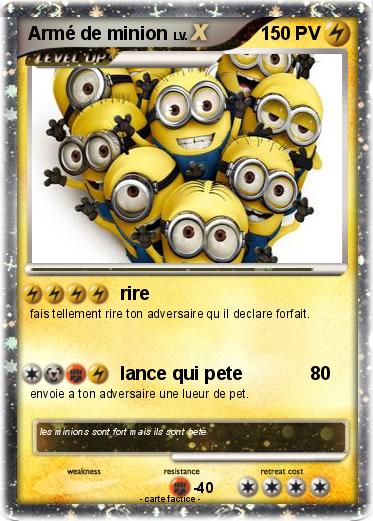 Pokemon Armé de minion