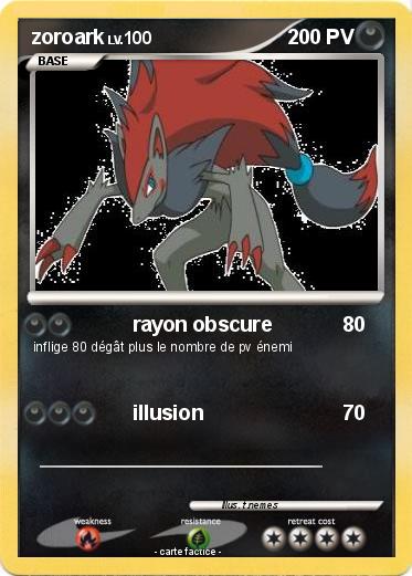 Pokemon zoroark