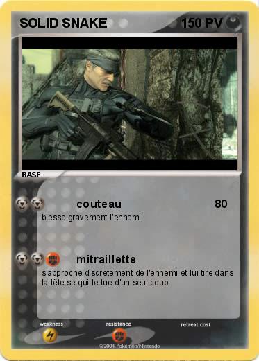 Pokemon SOLID SNAKE