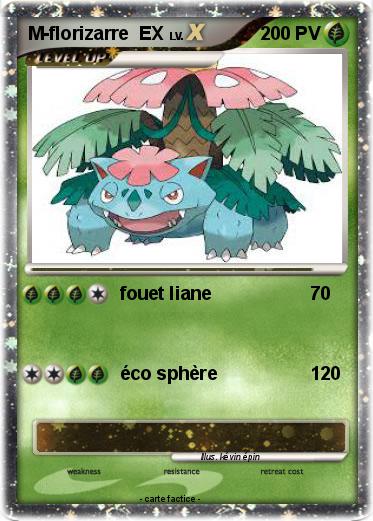 Pokemon M-florizarre  EX