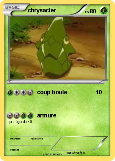 Pokemon chrysacier