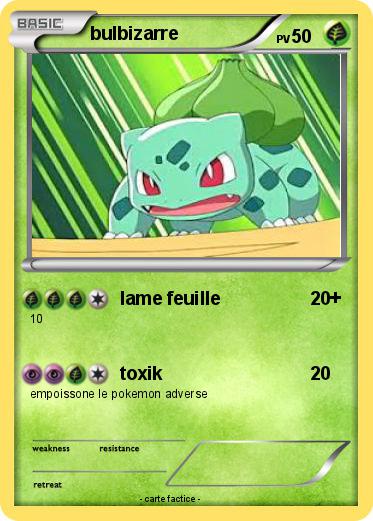 Pokemon bulbizarre