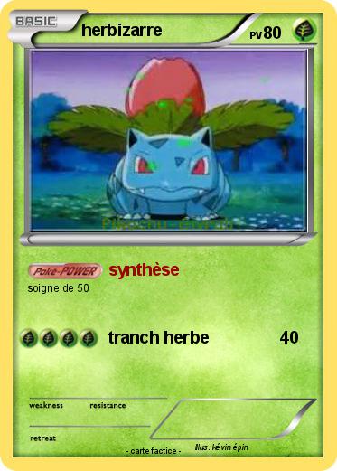 Pokemon herbizarre
