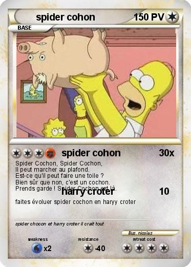 Pokemon spider cohon