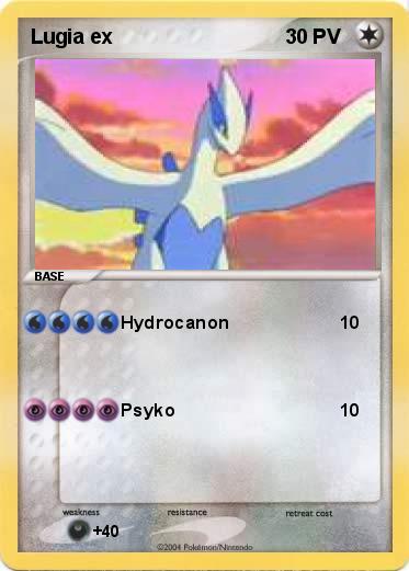 Pokemon Lugia ex