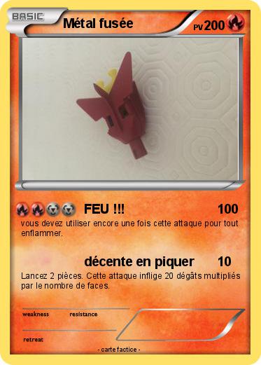 Pokemon Métal fusée