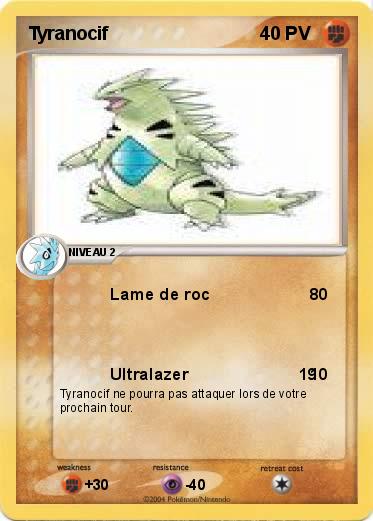 Pokemon Tyranocif