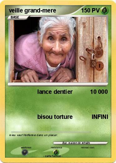 Pokemon veille grand-mere