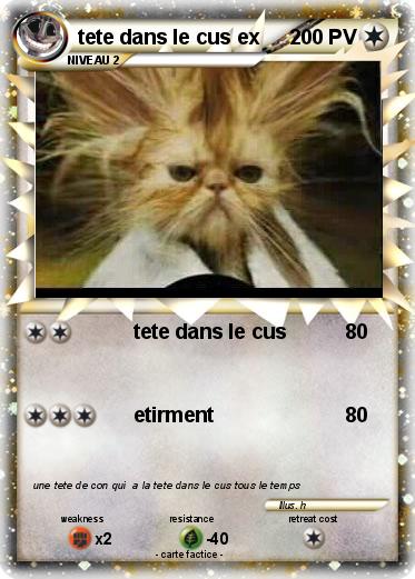 Pokemon tete dans le cus ex
