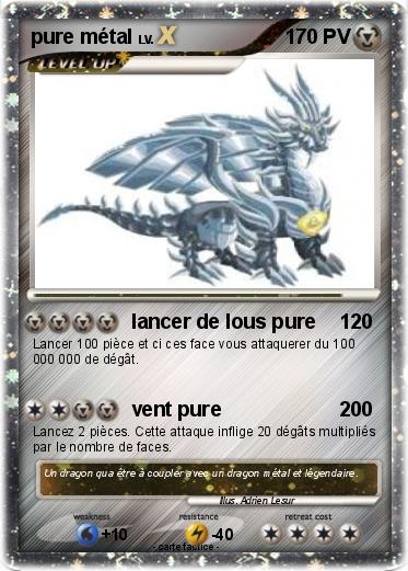 Pokemon pure métal