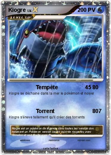 Pokemon Kiogre