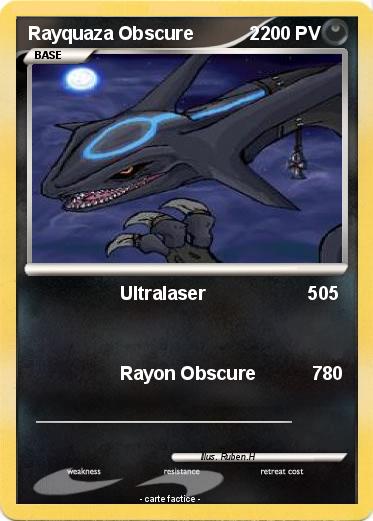 Pokemon Rayquaza Obscure           2