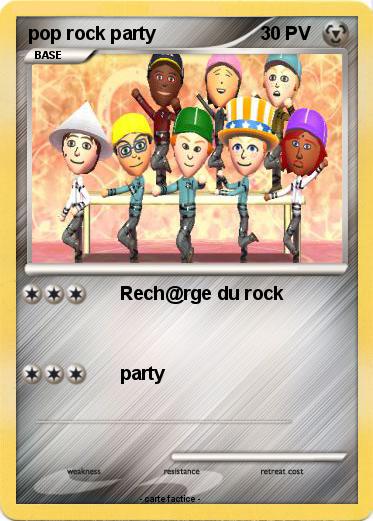 Pokemon pop rock party