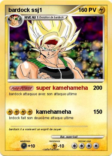 Pokemon bardock ssj1