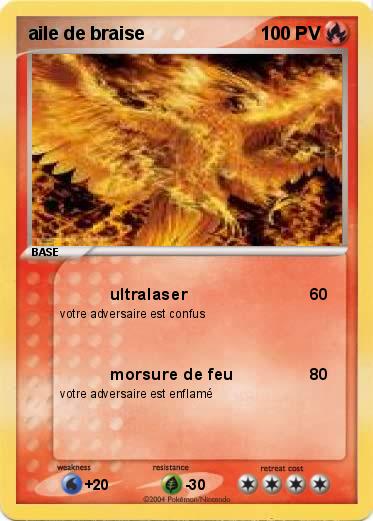 Pokemon aile de braise