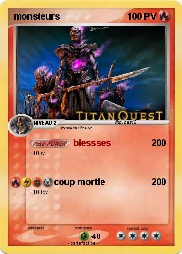 Pokemon monsteurs