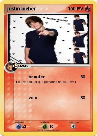 Pokemon justin bieber