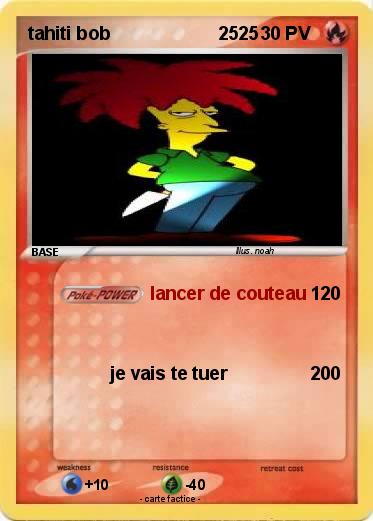 Pokemon tahiti bob                     2525