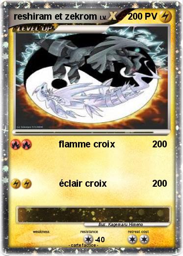 Pokemon reshiram et zekrom