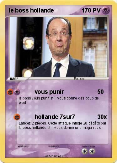 Pokemon le boss hollande