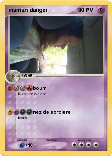 Pokemon maman danger