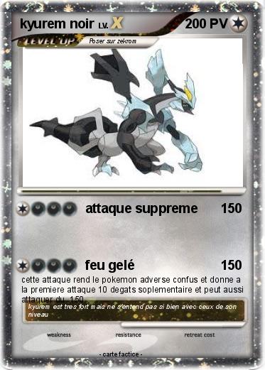 Pokemon kyurem noir