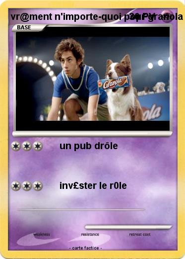 Pokemon vr@ment n'importe-quoi poµr granola !!!!