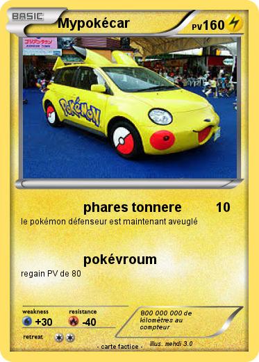 Pokemon Mypokécar