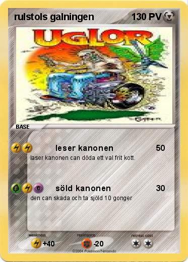 Pokemon rulstols galningen