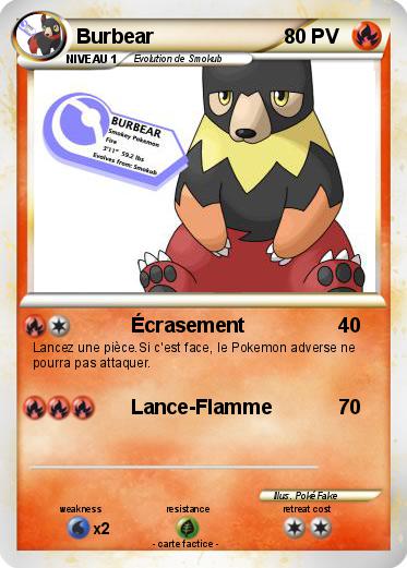 Pokemon Burbear