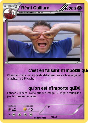Pokemon Rémi Gaillard