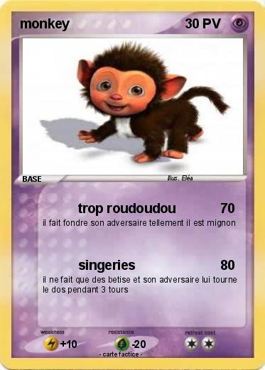 Pokemon monkey