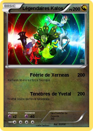 Pokemon Légendaires Kalos