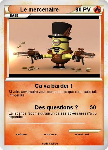 Pokemon Le mercenaire
