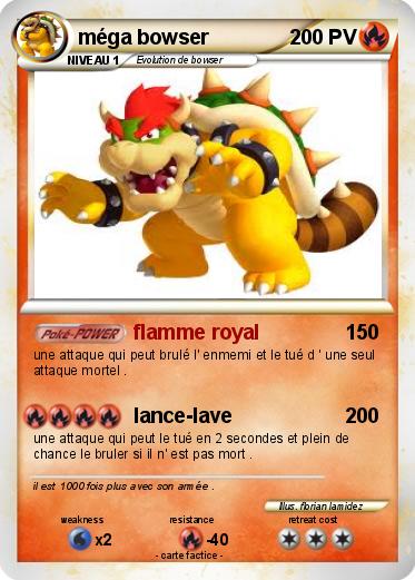 Pokemon méga bowser