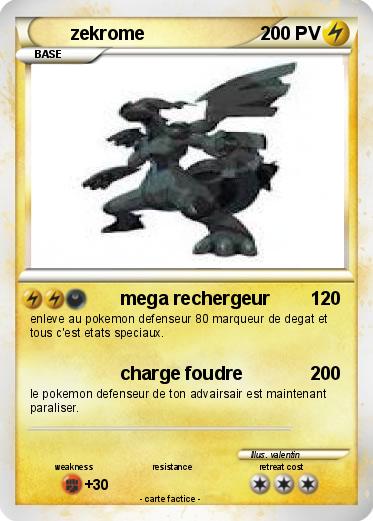 Pokemon zekrome
